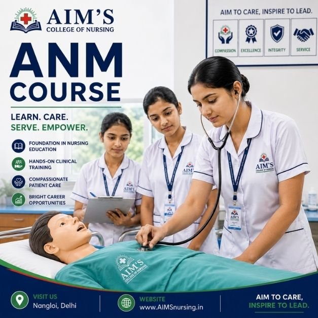 ANM Course at AIMS College of Nursing in Nangloi Delhi